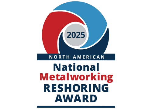 2025 National Metalworking Reshoring Award 2025 National Metalworking Reshoring Award