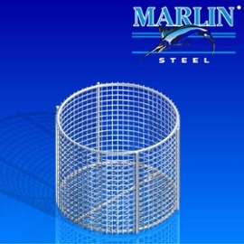 cylindrical wire basket