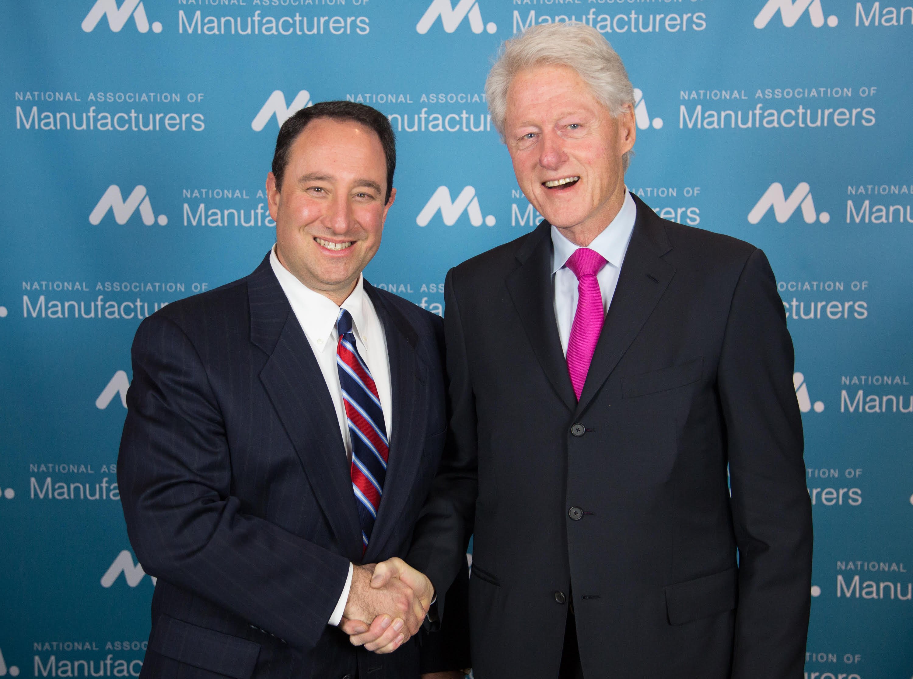 Bill Clinton and Drew Greenblatt