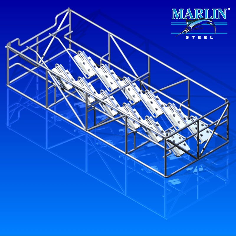  Marlin Steel Wire Basket 2016005 