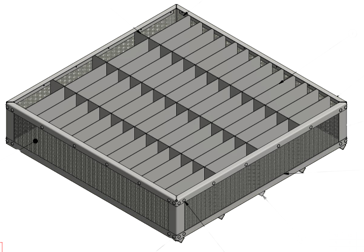 Creating a Many-Chambered Basket for Ultrasonic Parts Washing