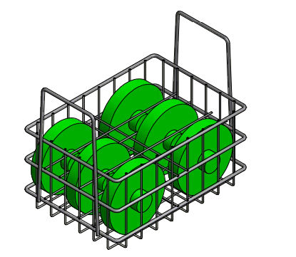 Pulley-ing a Balancing Act with a Custom Steel Wire Basket