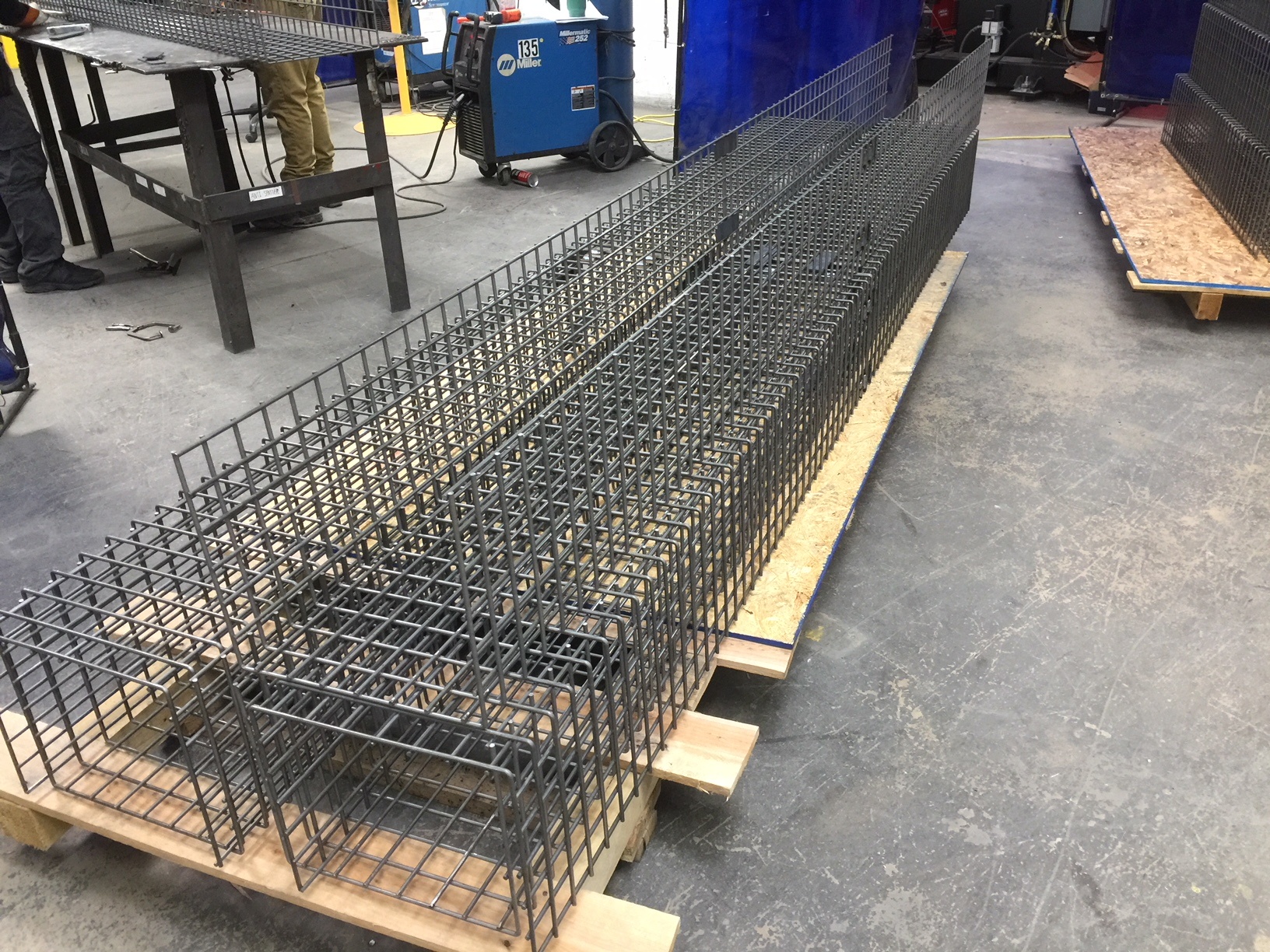 Making Stainless Steel Cable Access Trays for Office Access Flooring