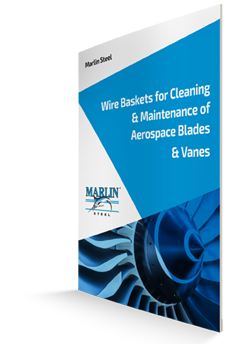 Wire Baskets for Cleaning & Maintenance of Aerospace Blades & Vanes