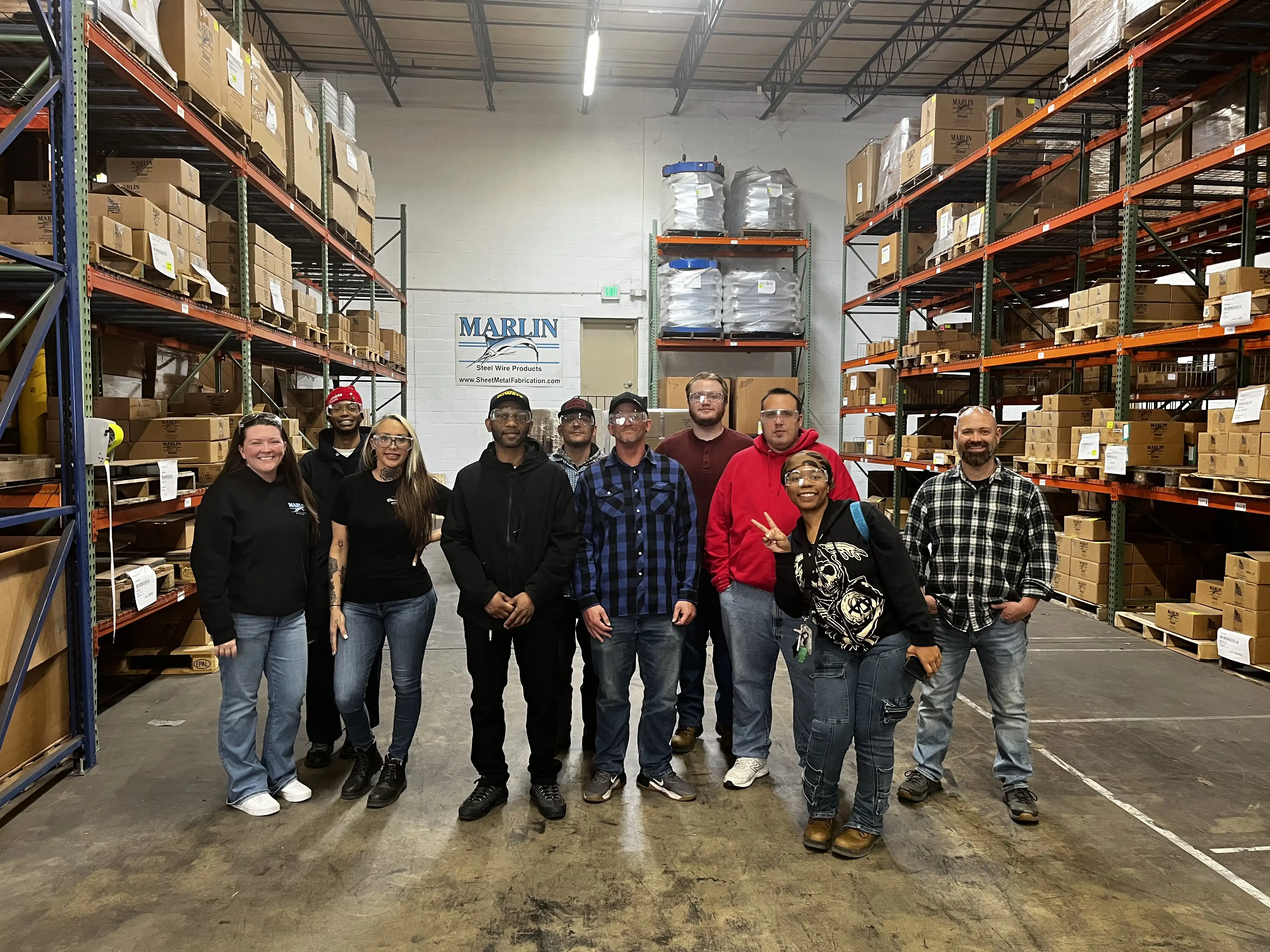Marlin Steel Welcomes JARC Baltimore for Facility Tour and Workforce Partnership Discussion