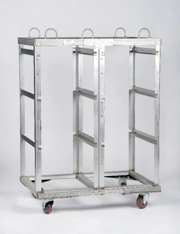 carts to hold metal racks