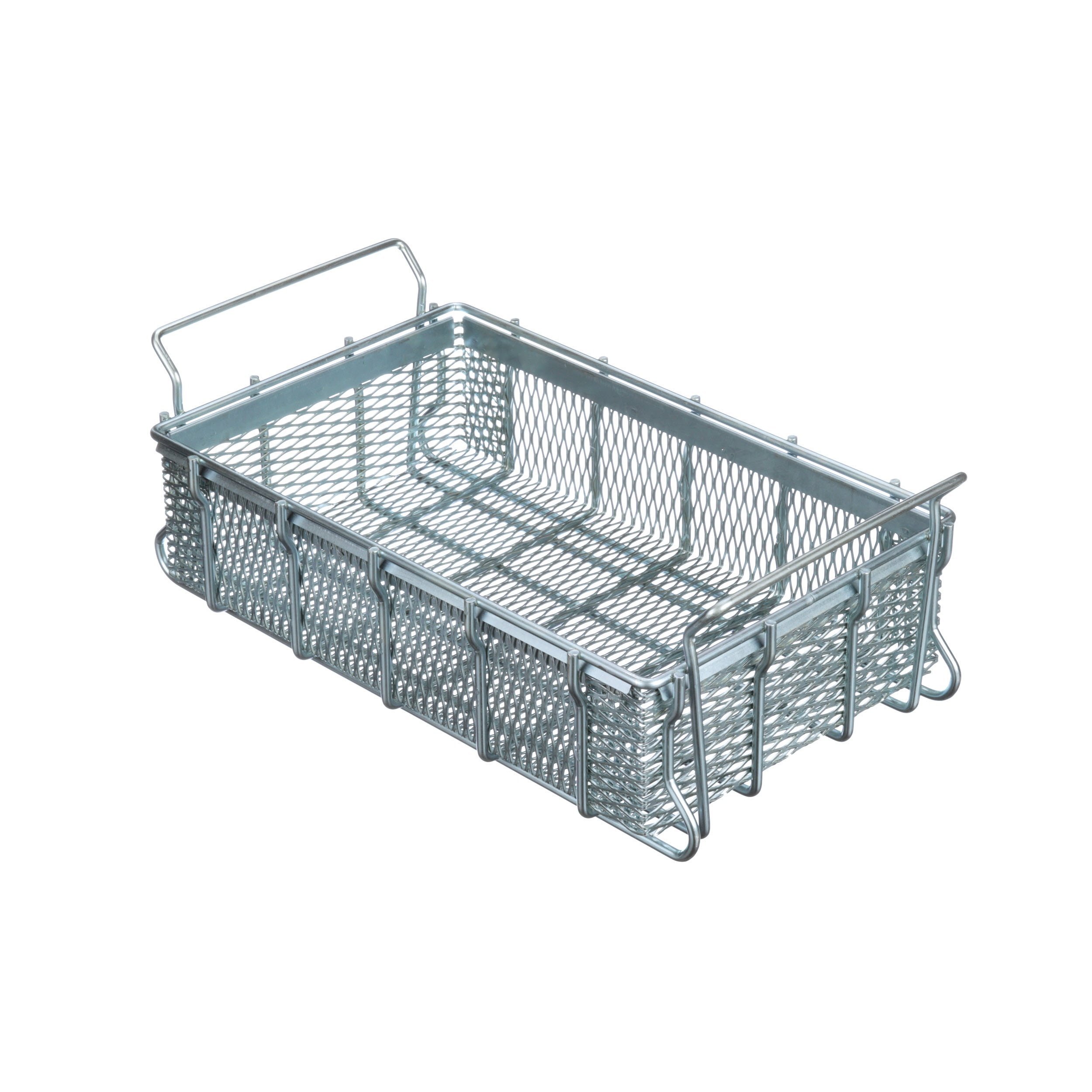Heavy-Duty Expanded Metal Baskets for High-Agitation Parts Washing
