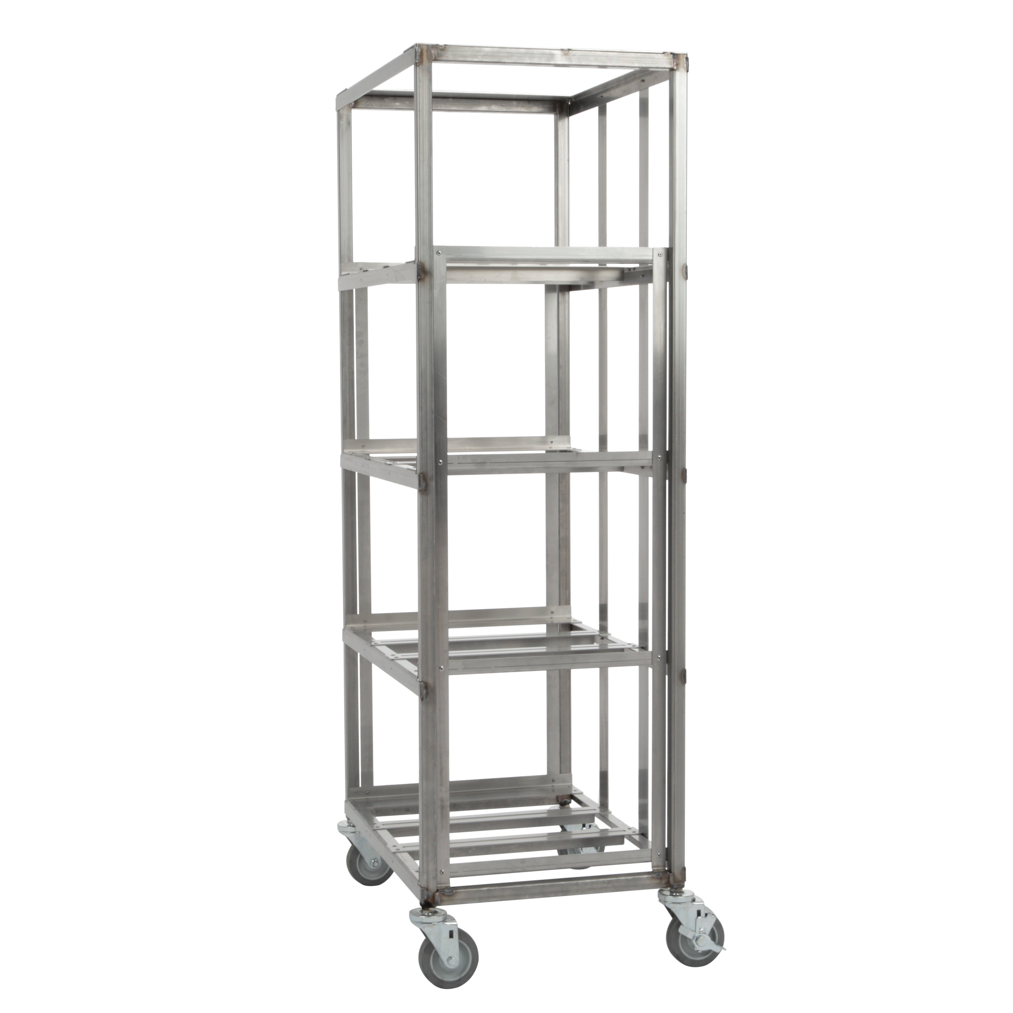 Marlin Steel Material Handling Basket 24L x 13-1/4W x 5-7/16H - 0.5  Wire - Stainless Steel