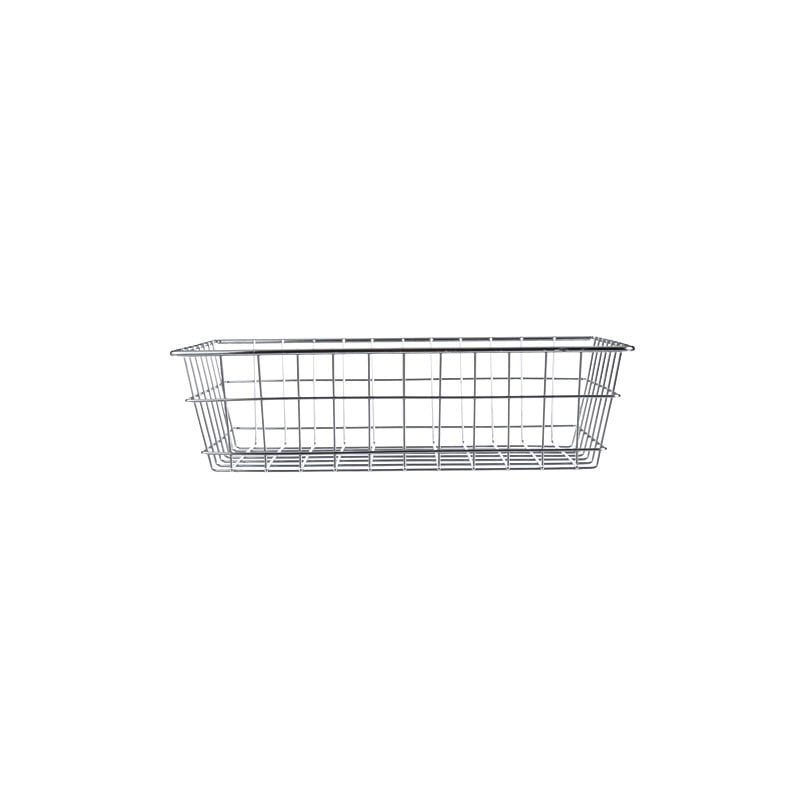 Marlin Steel Expanded Metal Tote Basket Stainless Steel 16L x 10W x 4.5H