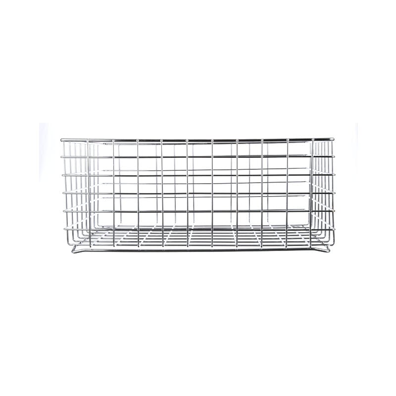 Marlin Steel Material Handling Basket 24L x 13-1/4W x 5-7/16H - 0.5  Wire - Stainless Steel