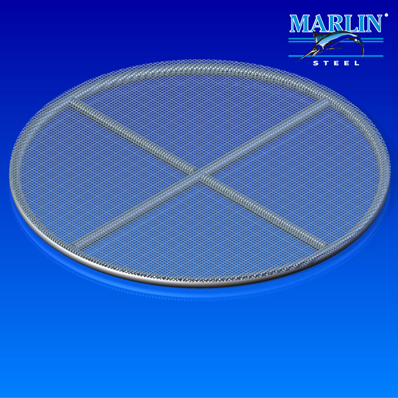 Marlin Steel Wire Baskets with Lids 980013 