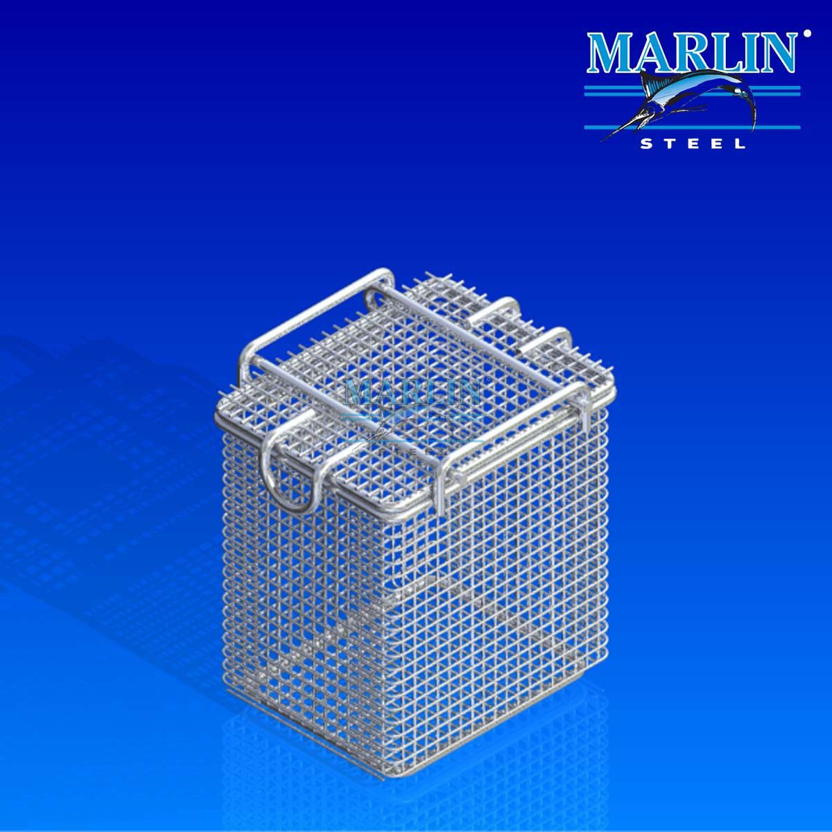 Wire Basket with Lid 278001