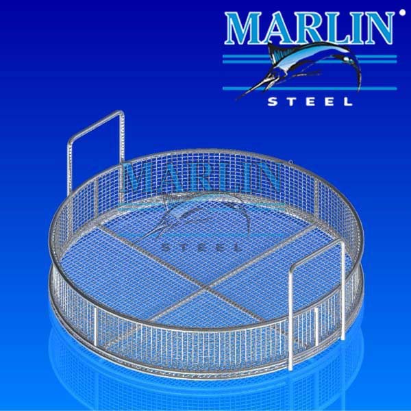 Round Mesh Wire Basket 1223001