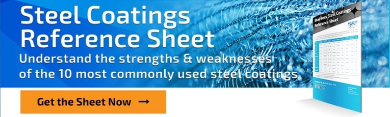 Stainless Coatings Reference Sheet