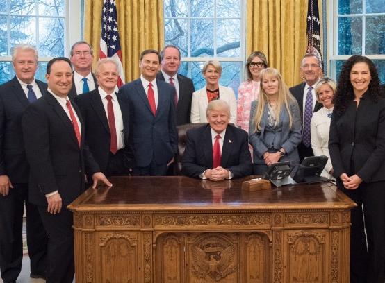 Drew Greenblatt at the White House