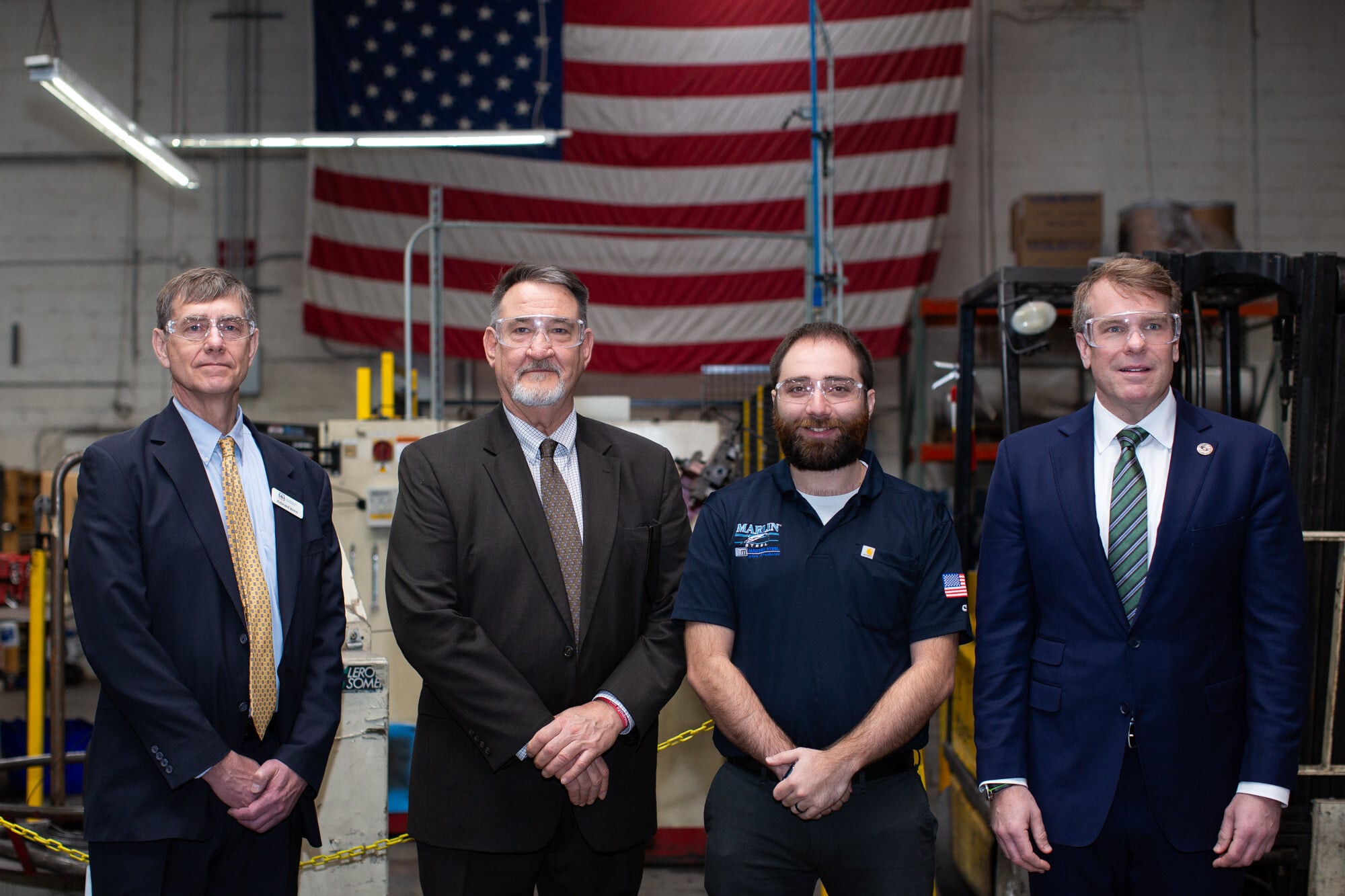 SBA Deputy Administrator Bill Briggs Visits Marlin Steel to Discuss the Future of American Manufacturing