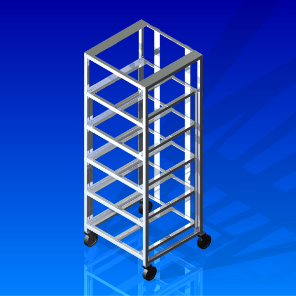 Industrial rolling cart designs look simple, but a surprising amount of work can go into them.