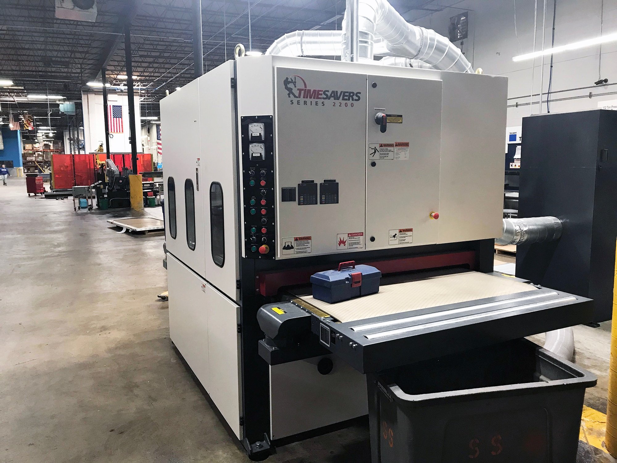 Marlin Steel Adds Timesavers 2200 Series Deburring Machine