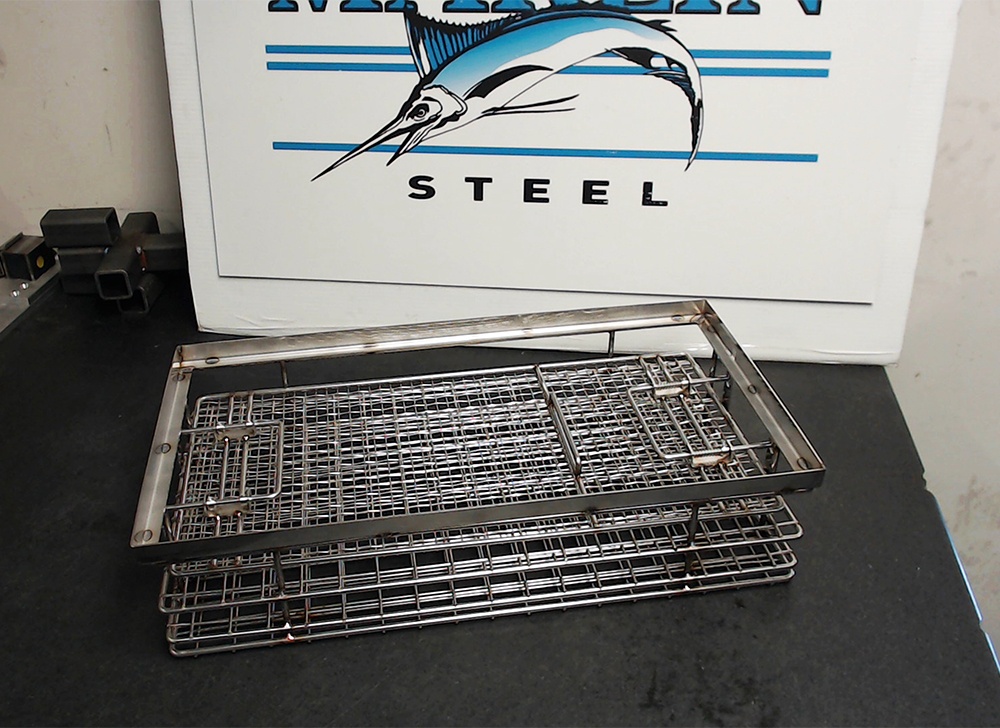 Creating Custom Wire Baskets That S&P 100 Companies Love