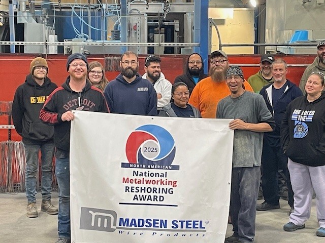 Marline Steel, Bronson, MI- National Metalworking Reshoring Award Marline Steel, Bronson, MI - National Metalworking Reshoring Award