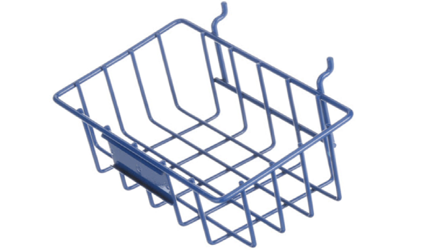 Pegboard Baskets with Nameplate