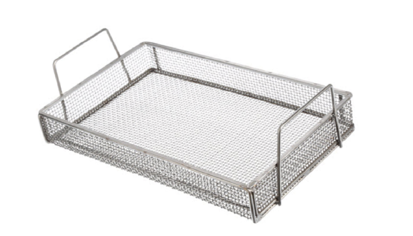 Rectangular Mesh Baskets with Handles