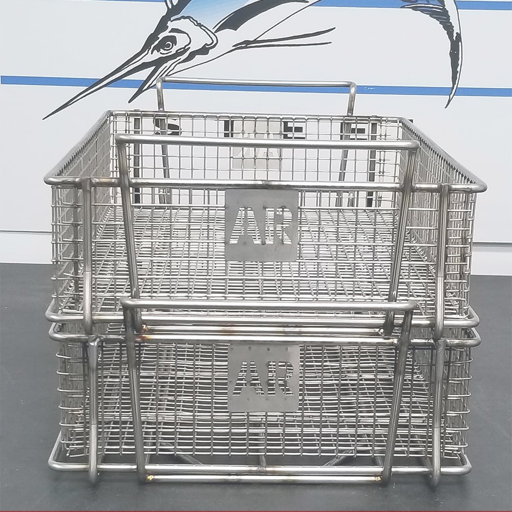 Why Electropolish Your Stainless Steel Baskets or Racks?